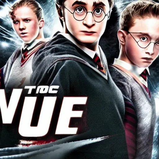 Prompt: harry potter in the ufc