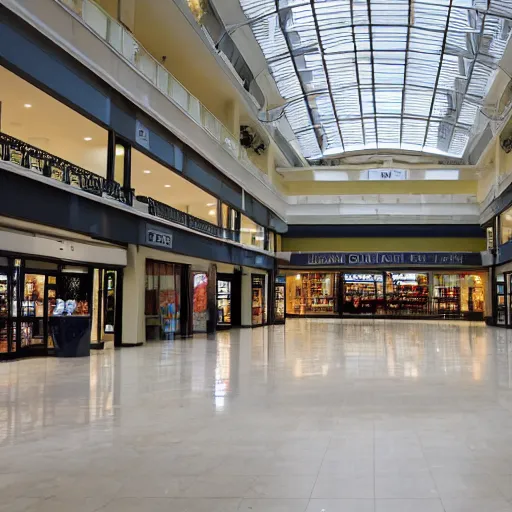 Image similar to Beatiful photograph of a store from an empty mall