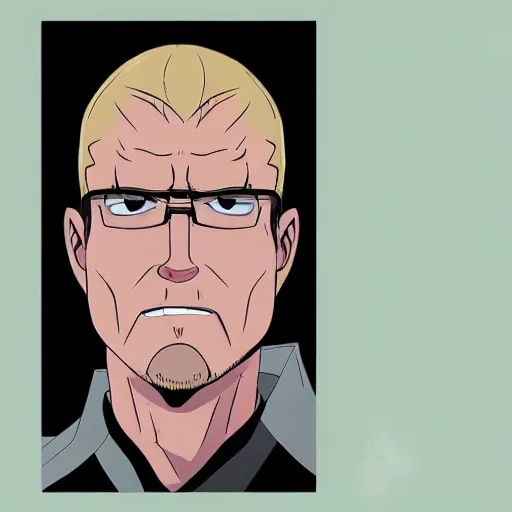 Image similar to Hank Venture of the Venture bros, photorealistic portrait h- 512 w- 512