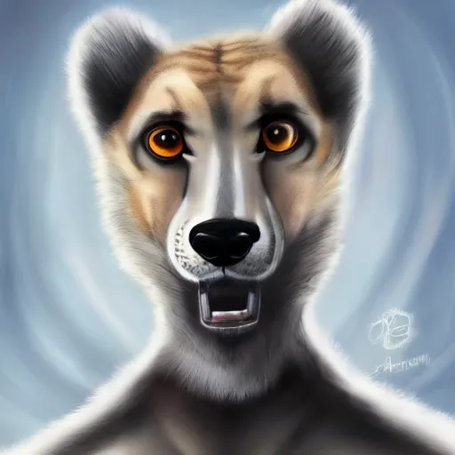 Image similar to anthropomorphic / humanoid canine, digital art, by falvie, palto, darkgem, cheetahpaws