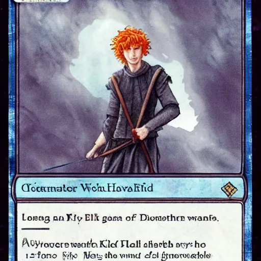 Image similar to kvothe from the name of the wind