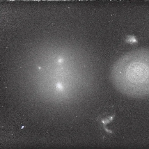 Image similar to A daguerreotype photograph of the creation of the universe.