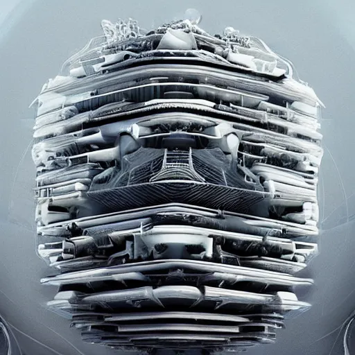 Image similar to 5 images of dream futuristic architecture wall structure motherboard on the coronation of napoleon painting on moon. unreal engine 5, keyshot, octane, artstation trending, 8k, 16k, zaha hadid style architecture pinterest, matrix film pinterest color , high contrast pinterest plastic, dark atmosphere pinterest, black background, tilt shift.