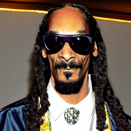 Prompt: snoop dog wearing a fursuit without the head mask at a furry convention, 4 k flash photography