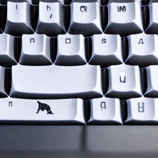 Image similar to mechanical keyboards beseech their god who is a cat, photo, 4k