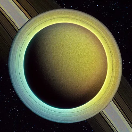 Prompt: saturn view from space, beeple style 3 d render, 8 k, hires