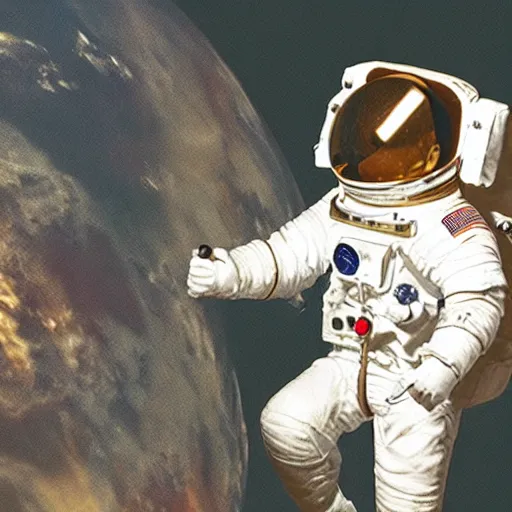 Image similar to hummel figuring of an astronaut