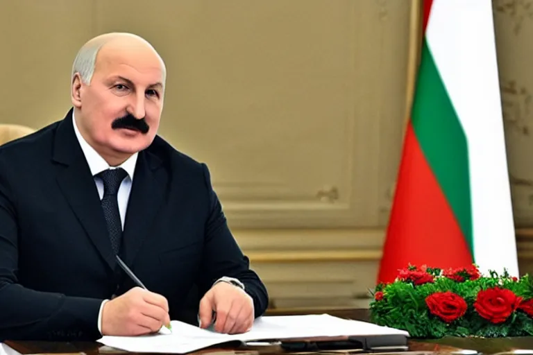 Prompt: пфнуые alexander lukashenko