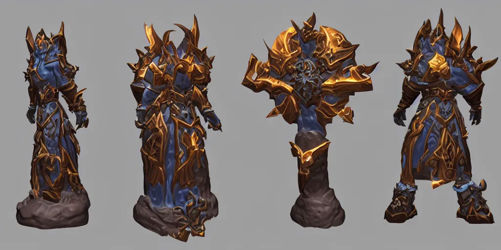 Prompt: The hammer of light, 3D asset, World of Warcraft sculpt artist