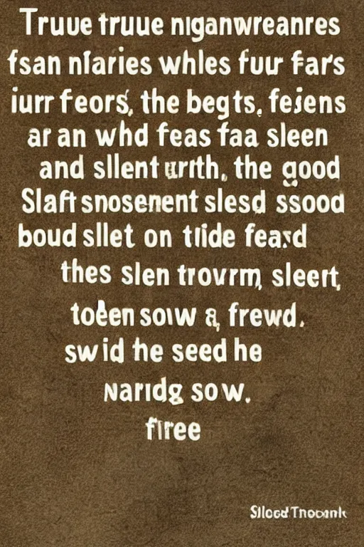 Image similar to True are the nightmares of a person that fears. Safe are the bodies of the silent world. Turn pretty flower, turn towards the sun for you shall grow and sow. But the flower reaches too high and withers in the burning light.