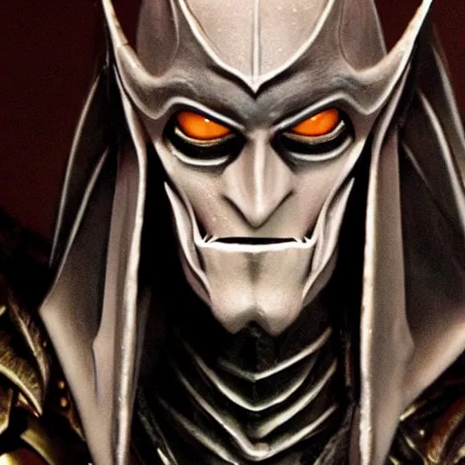 Prompt: candid Pic of Sauron the dark lord while pooping in the bathroom of a McDonalds restaurant