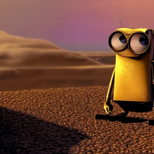 Prompt: wall · e in a twilight zone episode