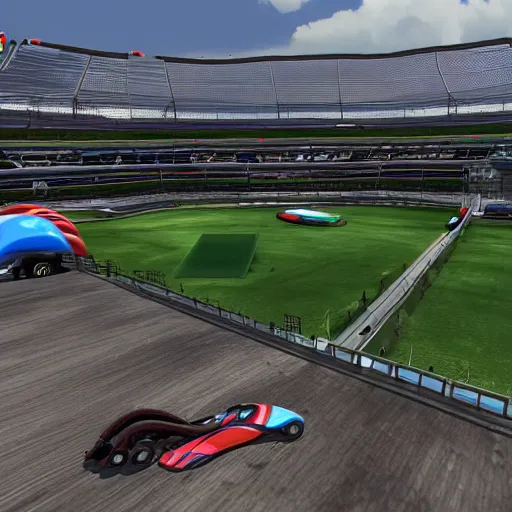 Image similar to trackmania stadium