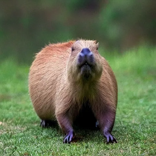 Prompt: that is a good looking capybara