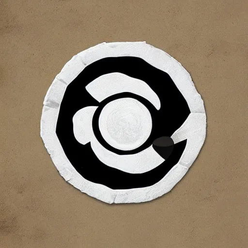 Image similar to A high-tech yin and yang bagua