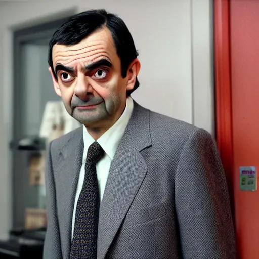 Prompt: Mr Bean stars in Stranger Things