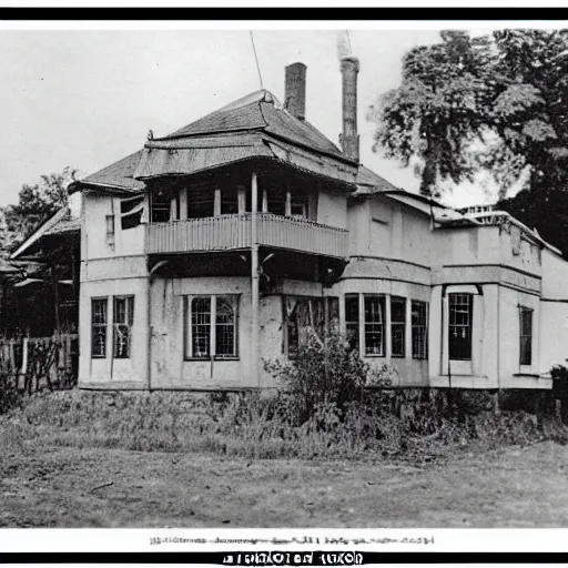 Image similar to a house 1910