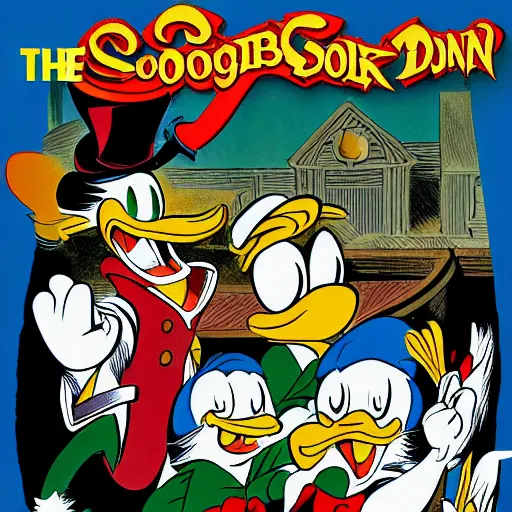 Prompt: The life and times of Scrooge mcDuck by Don Rosa