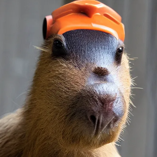 Image similar to gordon freeman - capybara - hybrid