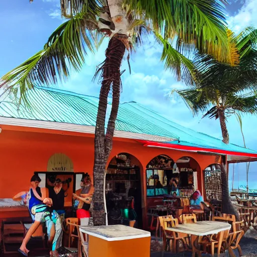 Image similar to island grind coffee, aruba.