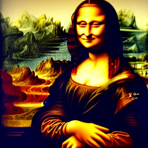 Image similar to mona lisa