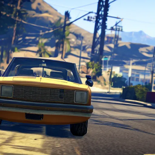 Image similar to still frame from the game grand theft auto 5