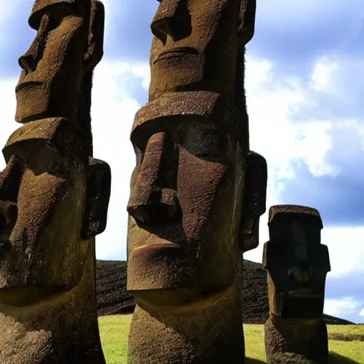 easter island head anime girl moai | Stable Diffusion | OpenArt