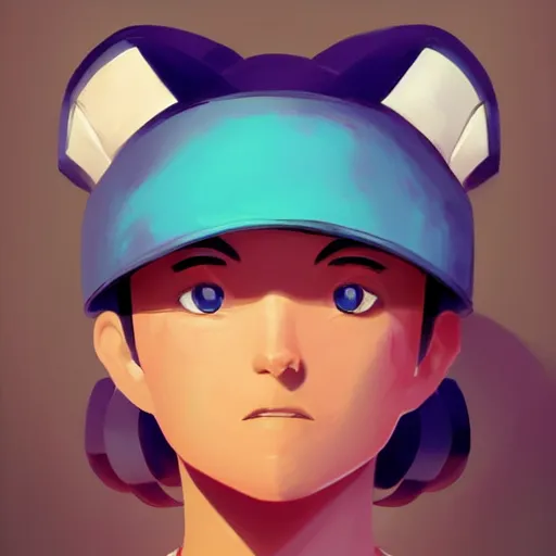 Image similar to face icon stylized minimalist nintendo 6 4, loftis, cory behance hd by jesper ejsing, by rhads, makoto shinkai and lois van baarle, ilya kuvshinov, rossdraws global illumination