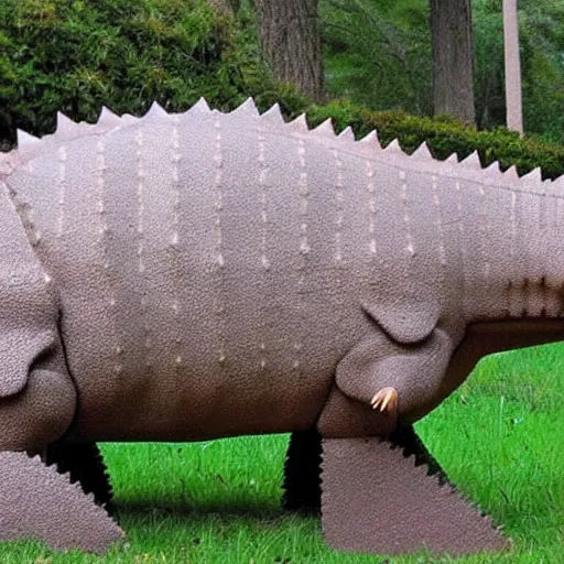 Image similar to a stegosaurus, craigslist photo