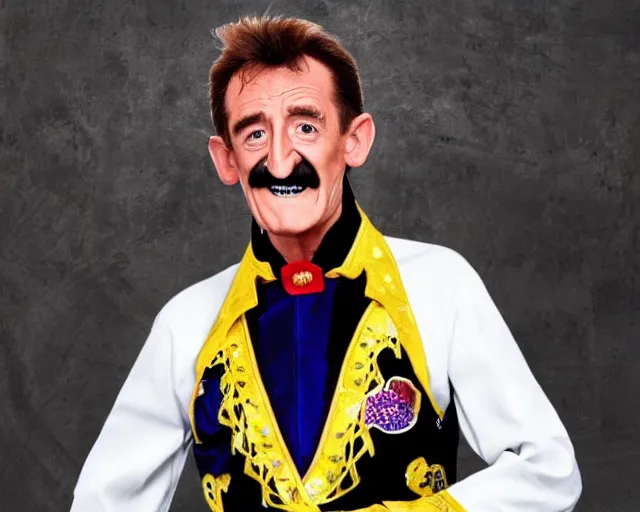 Image similar to Barry Chuckle's horrendously unlucky first day as a matador