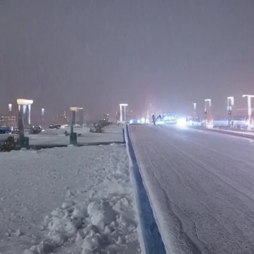 Image similar to snowing in Dubai