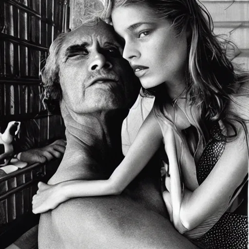 Prompt: photograph by Bruce Weber