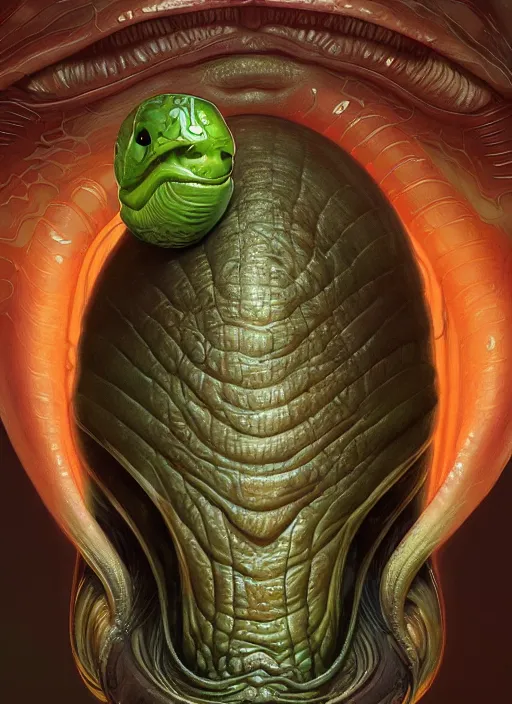 Prompt: elon musk as slimy mollusk character, drool, full length portrait, intricate, elegant, highly detailed, digital painting, artstation, concept art, wallpaper, smooth, sharp focus, illustration, art by h. r. giger and artgerm and greg rutkowski and alphonse mucha