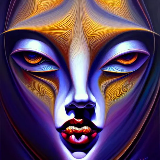 Image similar to vr painting of abstract surrealist forms by yvonne mcgillivray by mandy jurgens by michael divine, powerful eyes glowing highly detailed painting, spiritual abstract forms, symmetrical, trending on art station, abstract emotional, very beautiful, fantasy digital art, highly detailed patterned visionary art, magic symbols, by michael divine, cosmic nebula, black gold color scheme