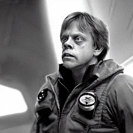 Image similar to mark hamill in ridley scott's alien