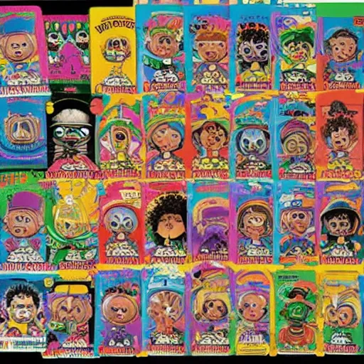 Image similar to Garbage Pail Kids