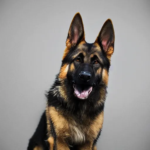 Prompt: a humanoid german shepherd flexing holding a crowbar, dslr, 8 k, octane beautifully detailed render, cold lighting, cinematic lighting, white background, detailed photo, masterpiece, volumetric lighting, ultra realistic, highly detailed, high quality, lossless, photorealistic, grayscale