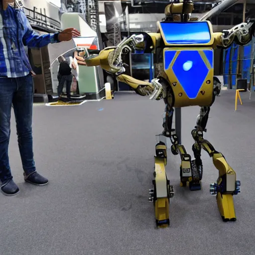 Image similar to boston dynamics robot