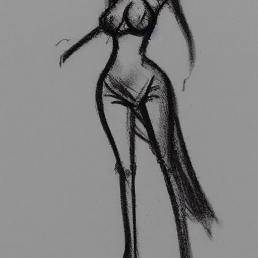 Image similar to milt kahl sketch of victoria justice with kim kardashian body