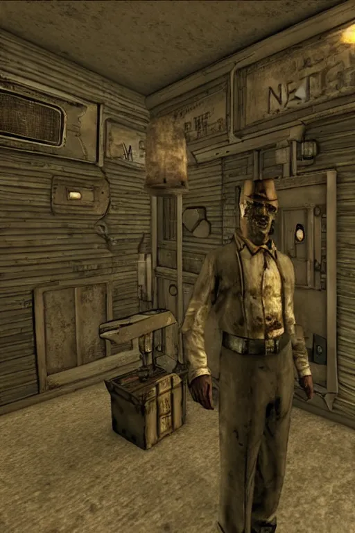 Image similar to Mister House from Fallout New Vegas