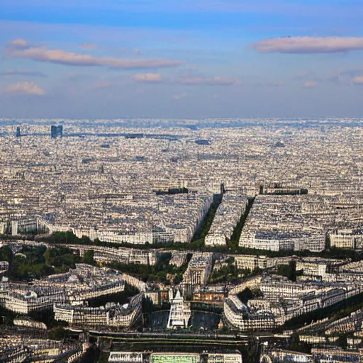 Image similar to a view on paris