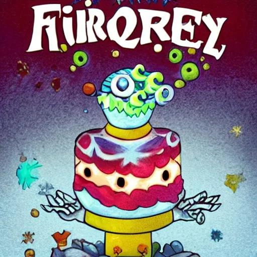 Image similar to flurry monster, Zigor Samaniego style