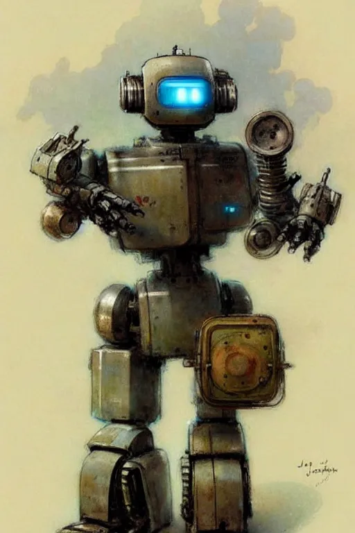 Image similar to ( ( ( ( ( 1 9 5 0 s robot knome mecha. muted colors. ) ) ) ) ) by jean - baptiste monge!!!!!!!!!!!!!!!!!!!!!!!!!!!!!!