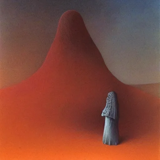 Image similar to Johnny Depp. Zdzisław Beksiński