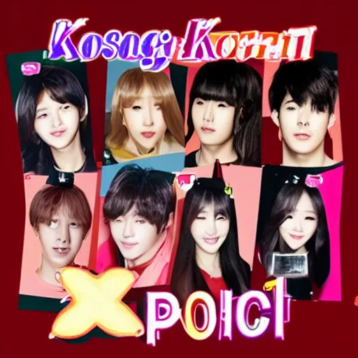 Prompt: Korean pop idol