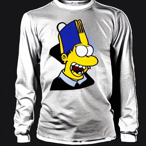 Image similar to bootleg bart shirt