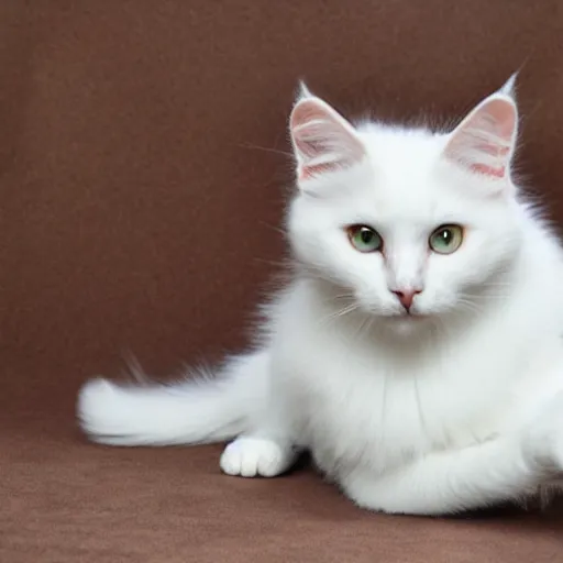 Image similar to white male turkish angora cat