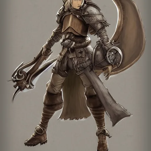 Image similar to heroic portrait of anthropomorphic beaver, holy crusader medieval knight, final fantasy tactics character design, character art, pencil sketch, highly detailed, Akihiko Yoshida,