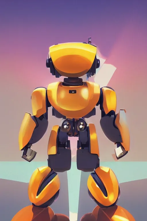 Image similar to metabots medabots medarotto medarot robot minimalist comics helmet mask neon cybereye, behance hd by jesper ejsing, by rhads, makoto shinkai and lois van baarle, ilya kuvshinov, rossdraws global illumination ray tracing hdr radiating a glowing aura