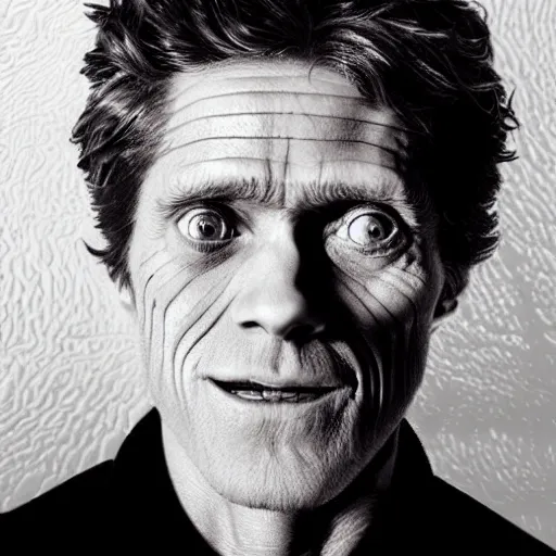 Image similar to jellyfish with willem dafoe face 4k